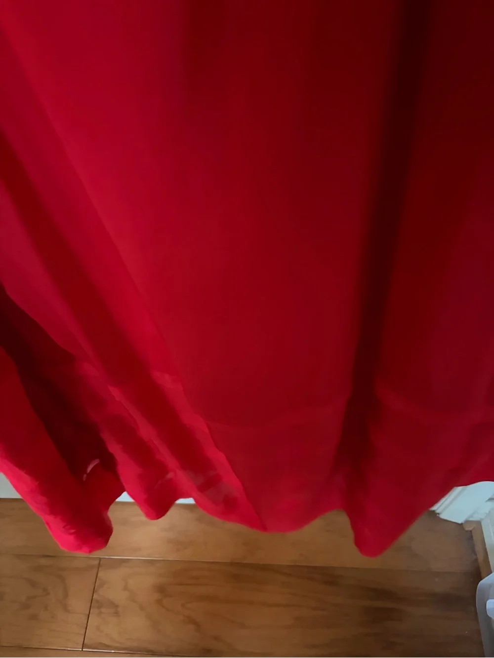J. Crew red maxi dress